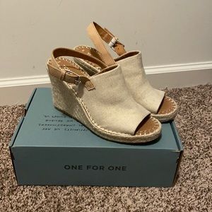 TOMS wedge sandals